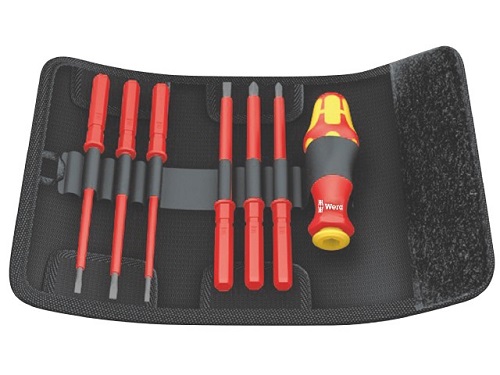 Ruuvitalttasarja 1000V 7-osainen Wera Extra Slim VDE 60 i/7 - Ruuvivääntimet, Irtokärjet - 60544 - 1