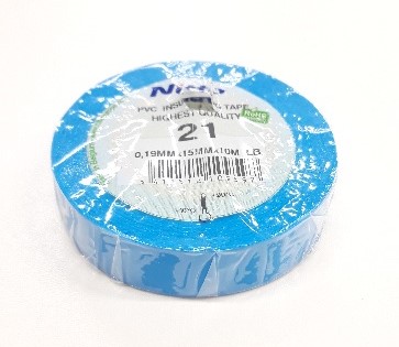 Sähköteippi Nitto 15mmx10m sin - Sähköasennustarvikkeet - 1494 - 1