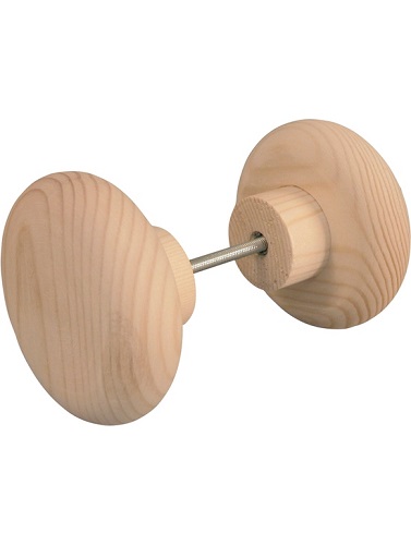 Saunavedin nuppi Ø 85 mm mänty - Sauna, Pukuhuone, Pesutupa - 55884 - 1