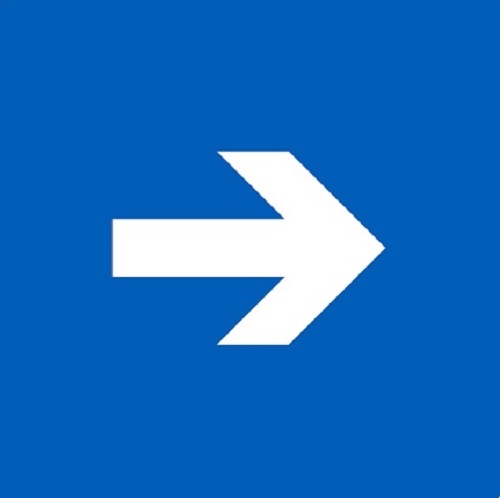 Suuntanuoli opaste - Kiinteistökilvet - 67144 - 1