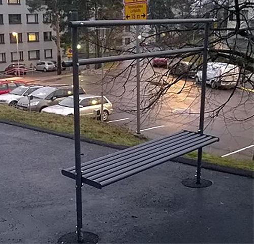 Tomutusteline House 060321 harmaa Lappset - Tomutustelineet, Kuivaustelineet - 55274 - 1