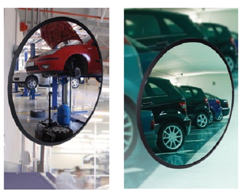 Turva- ja valvontapeili BMX 500 mm AC sisäkäyttöön - Liikenteen ohjaus - 61294 - 1