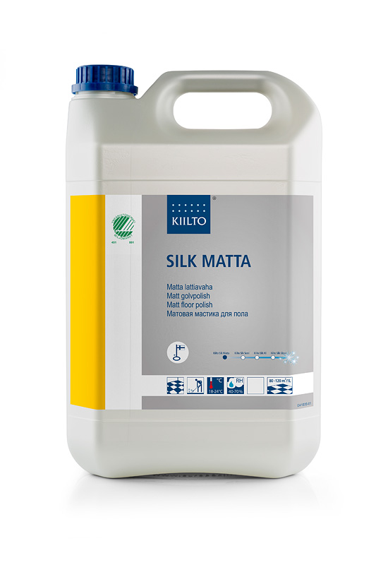 Vaha Kiilto Silk Matta 5 L - Lattianhoitoaineet, Vahat, Vahanpoisto - 5214 - 1