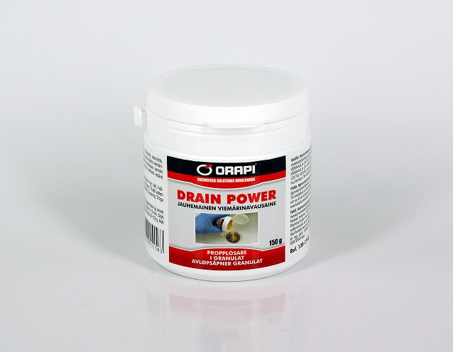 Viemärin aukaisuaine Drain Power 150 g - Viemärinaukaisuaineet - 60674 - 1