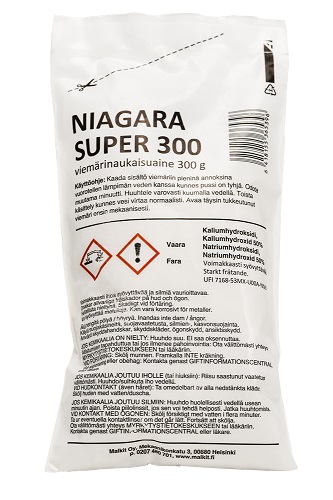 Viemärin aukaisuaine Niagara Super 300g rae - Viemärinaukaisuaineet - 2004 - 1