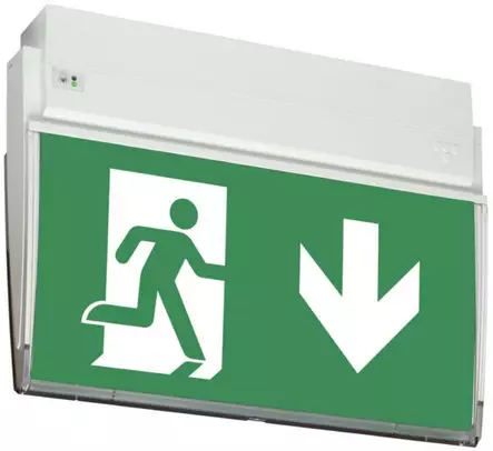 Opastevalaisin Teknoware Opas 90 Y9092WA120 230V sis. opastesetin - Muut paloturvallisuuden tuotteet - 71415 - 1