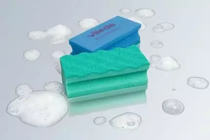 Hankaussieni Vileda 123114 PurActive High 14 x 6 cm sininen - Raapat, Hankauslevyt, Laikat - 5335 - 2