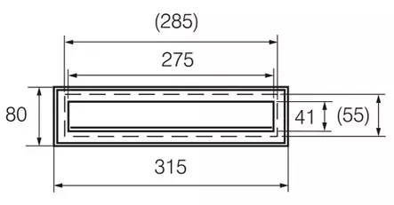Kirjeluukku + aukkosuoja Abloy 60 + 63 - Postilaatikot, postiluukut - 645 - 2