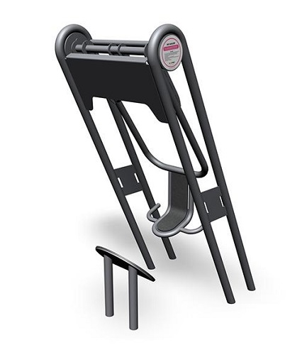 Leg Press 081011M harmaa Lappset Gym - Liikuntavälineet, Palloilu - 65155 - 2