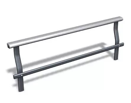 Nojailukaide Park 060111M harmaa Lappset - Katokset, Kaiteet, Rampit, Aidat - 65165 - 2