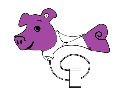 Possu jousikiikun runkolevy HPL 707571 Lappset - Leikkivälineiden varaosat - 55955 - 1