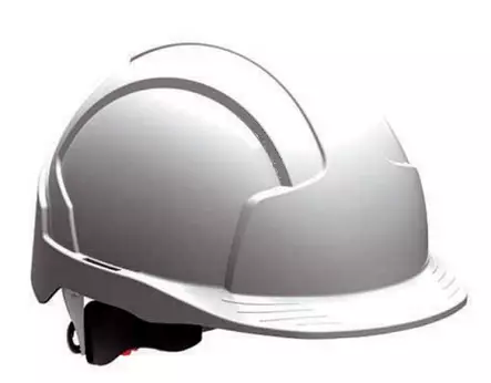 Suojakypärä JSP Evolite leukahihnalla valkoinen - Pään suojaimet - 66275 - 1