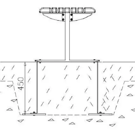 Syväperustus asennussarja Lappset kalusteille - Ulkokalusteet - 60715 - 2