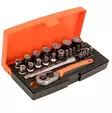 Hylsysarja Bahco SL25 1/4" 25osaa - Työkalusarjat, hylsyt - 71085 - 1