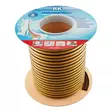 Ikkuna- ja ovitiiviste E-profiili 9 x 4 mm 100 m ruskea - Tiivisteet, Tiivistemassat - 3765 - 1