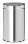 Jäteastia Brabantia Touch Bin® Recycle 10 + 23 L matta FPP teräs - Roskakorit, poljinastiat - 61305 - 1