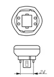 Pienloistelamppu Philips Master PL-T 32W/830/4P GX24q-3 - Led-pistokantalamput - 58015 - 3