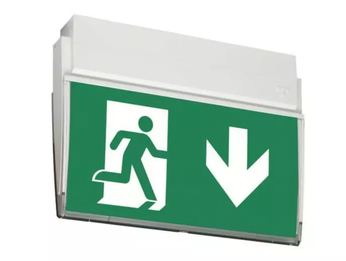 Opastevalaisin Teknoware Opas 90 Y9051WMK120 230V - Muut paloturvallisuuden tuotteet - 75485 - 1