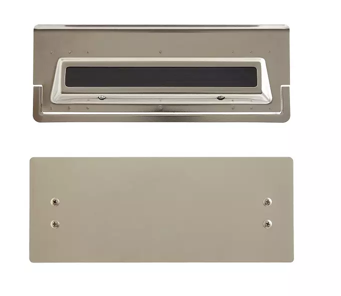 Kirjeluukku Habo 4 55-59 mm aukkosuojalla - Postilaatikot, postiluukut - 75915 - 1