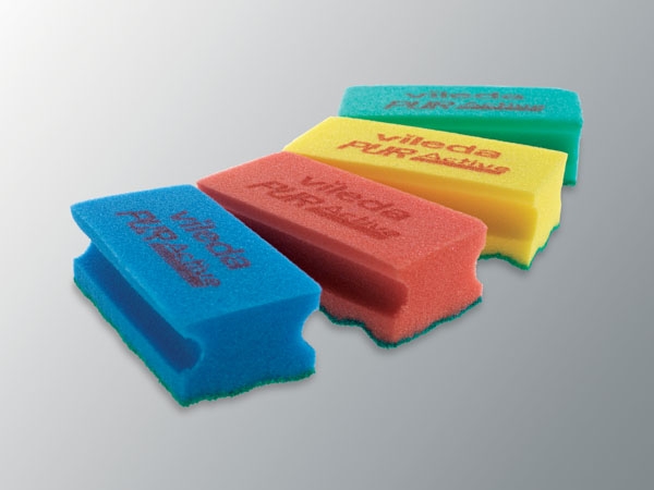 Hankaussieni Vileda 123114 PurActive High 14 x 6 cm sininen - Raapat, Hankauslevyt, Laikat - 5335 - 1