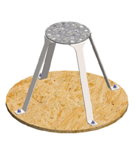 Jalusta syväperustus 705101 Lappset kierrejousikiikuille - Jousikiikut, Karusellit - 55605 - 1