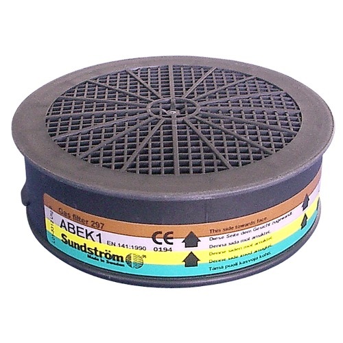 Kaasunsuodatin ABEK1 SR-297 Sundström - Hengityksen suojaimet - 2425 - 1