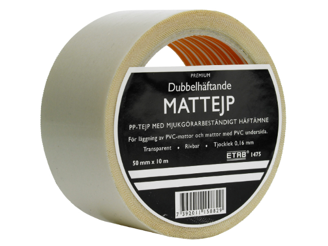 Kaksipuoleinen mattoteippi 50 mm x 25 m - Liimat, Teipit - 5035 - 1