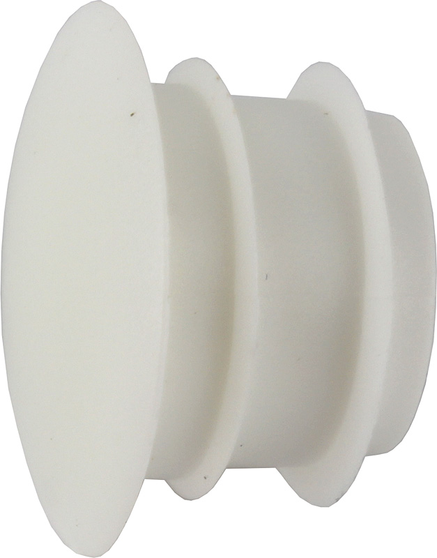 Karmitulppa 15-16 mm muovi valkoinen 20 kpl - Ovitarvikkeet, lukot, ovikellot - 68765 - 1