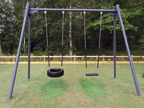 Keinuteline Thorium korkea 220062M Lappset Cloxx t.harmaa RAL7024 - Keinutelineet - 4135 - 1