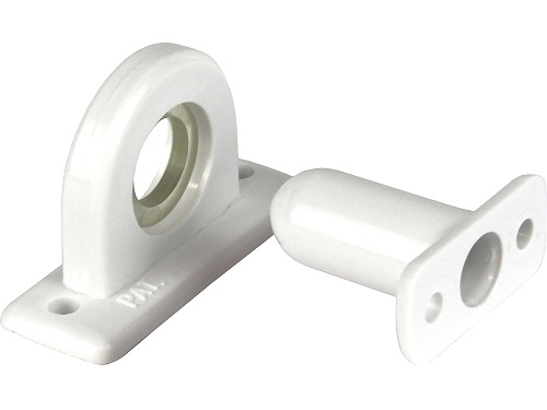 Kitkasalpa muovi valkoinen - Ovitarvikkeet, lukot, ovikellot - 675 - 1