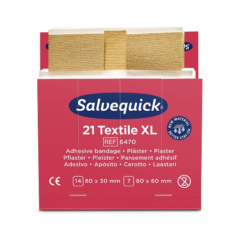 Laastaritäydennys 6470 kangaslaastari iso Salvequick - EA täydennykset ja muut tarvikkeet - 2345 - 1