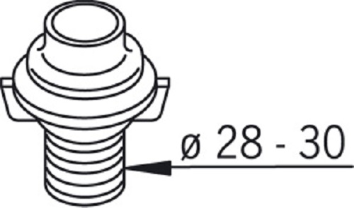 Läpivienti 126753-11 valkoinen - Muut Oras tuotteet - 315 - 1