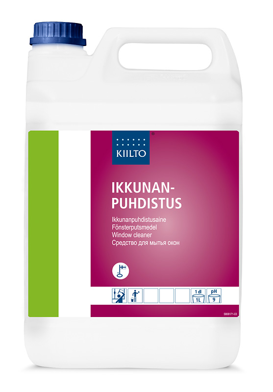 Lasin- ja ikkunanpesuaine Kiilto Window - Ikkunanpesuaineet, Teräs puhdistusaineet - 56825 - 1