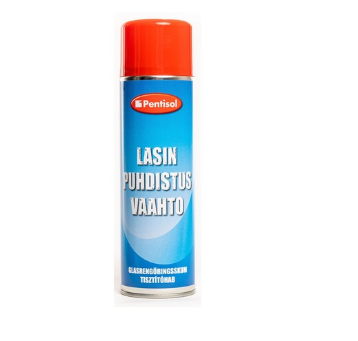 Lasinpuhdistusvaahto Pentisol 650 cm3 - Puhdistusaineet, Hoitoaineet - 69825 - 1