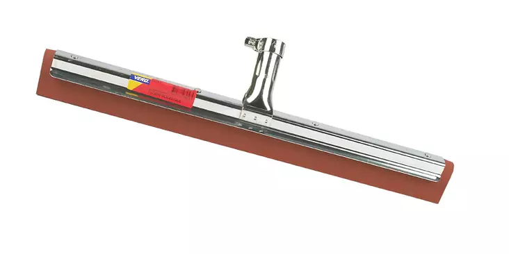 Lattiankuivain öljynkestävä punainen solukumi metallilipalla - Lattialastat, Varret - 60095 - 1