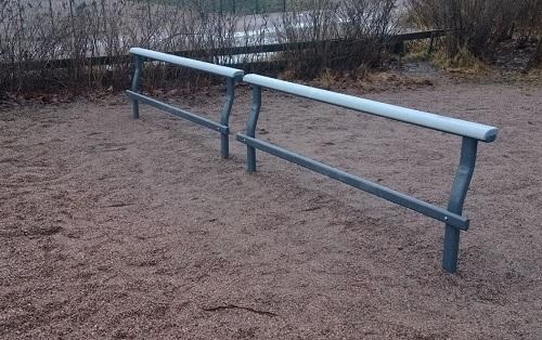 Nojailukaide Park 060111M harmaa Lappset - Katokset, Kaiteet, Rampit, Aidat - 65165 - 1