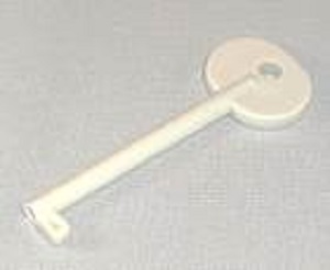 Pikapalo/ Sammutinkaapin 80x150 lukon avain valk. - Paloturvallisuus - 3165 - 1