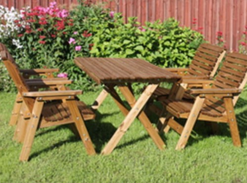 Pöytä Tapio 140 x 77 cm - Pöytä-penkki ryhmät - 69505 - 1