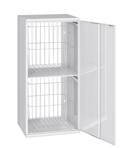 Pyykkikaappi PYK 300A Polaria alakaappi 2 koria - Peilikaapit, allaskaapit ja tarvikkeet - 68795 - 1