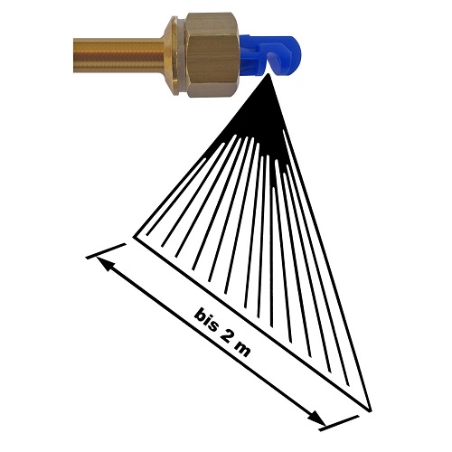 Reppuruiskun RPD 15 ABR viuhkasuutin rikkakasvihävitteille - Painekannut, Sumuttimet - 55555 - 1