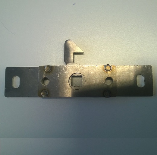 Roska-astian City lukko vanha malli, neliökolo - Roska-astioiden varaosat - 14605 - 1