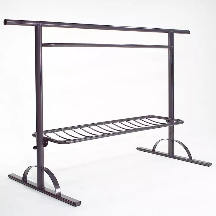 Tomutusteline Treo 701310SPM sinkkipohja-/värimaalattu harmaa vapaasti seisova - Tomutustelineet, Kuivaustelineet - 67305 - 1