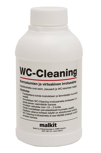 WC puhdistusaine WC-Cleaning 0,5 kg - Viemärinaukaisuaineet - 1985 - 1