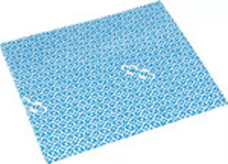 WiPro Antibacterial 36 x 42 cm sininen 20 kpl / pkt - Siivousliinat, Sienet - 5415 - 1