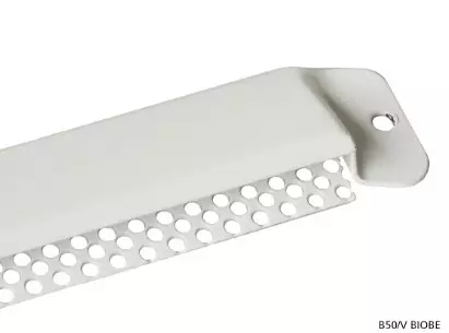 Biobe 50 -ulkosäleikkö verkolla valkoinen - Ilmanvaihtotarvikkeet - 75756 - 1