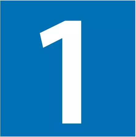 Numero opaste - Irtonumerot, irtokirjaimet, dymot - 66496 - 2