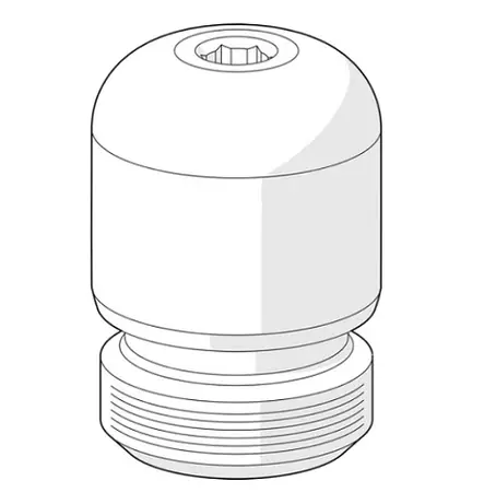 Tyhjiöventtiili / lappoventtiili Oras 109695 - Oras varaosat - 66966 - 1
