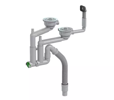 Vesilukko 2-os. Prevex Smartlock koripohjav. - Vesilukot ja tarvikkeet - 62016 - 1