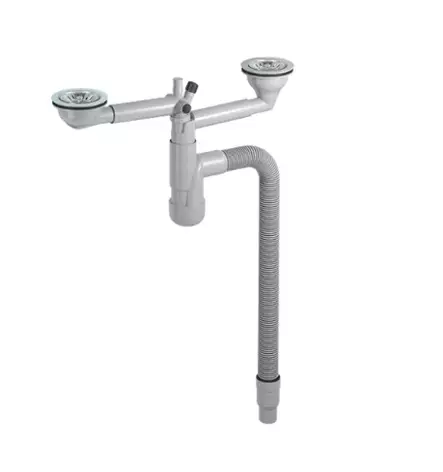 Vesilukko 2-osainen Prevex Flexlock koripohjaventtiili - Vesilukot ja tarvikkeet - 68546 - 1