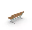 Penkki Ekeby 8111796 vapaastiseisova sinkitty/lämpökäsitelty mänty Hags - Penkit ja tuolit - 76026 - 5